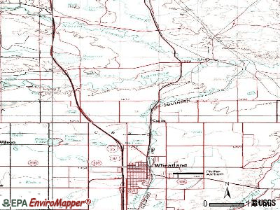 Lakeview North topographic map