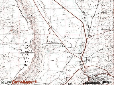 North Rock Springs topographic map