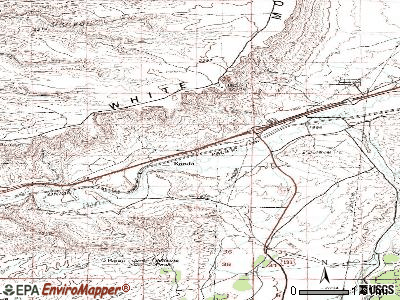 Purple Sage topographic map