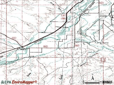 South Flat topographic map