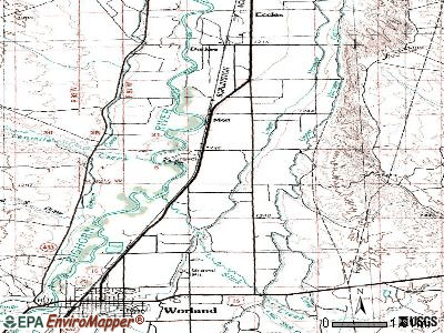 Washakie Ten topographic map