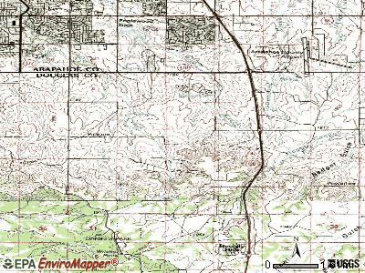 Carriage Club topographic map