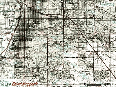 Cherry Hills Village topographic map