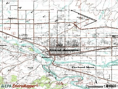 Grand junction co map