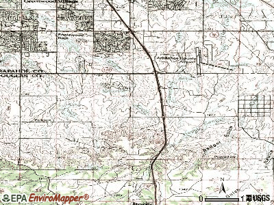 Heritage Hills topographic map