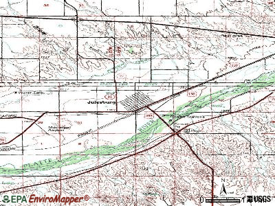 Julesburg topographic map