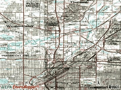 North Washington topographic map