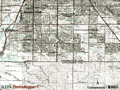 Southglenn topographic map