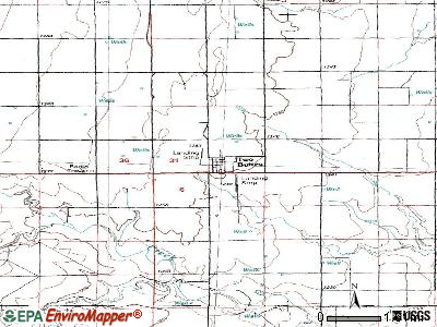 Two Buttes topographic map