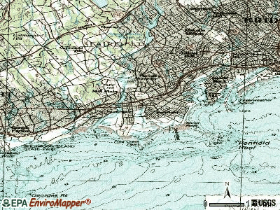 Fairfield topographic map