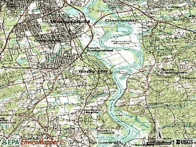 Rocky Hill topographic map