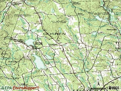 Goshen topographic map
