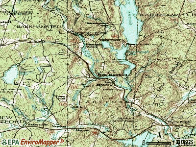New Hartford topographic map
