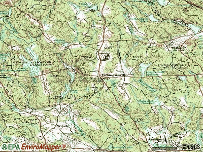 Killingworth topographic map