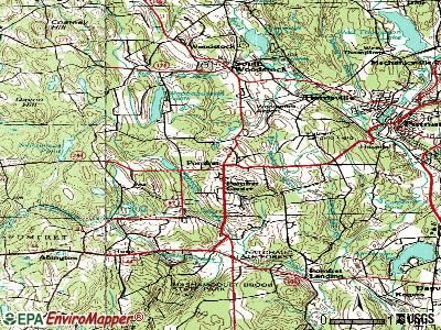 Putnam topographic map
