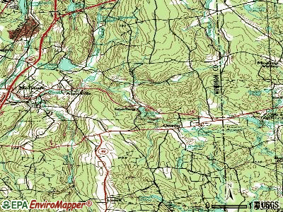 Sterling topographic map