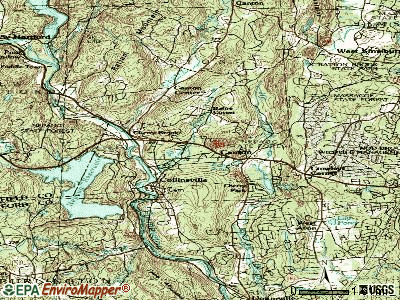 Canton Valley topographic map