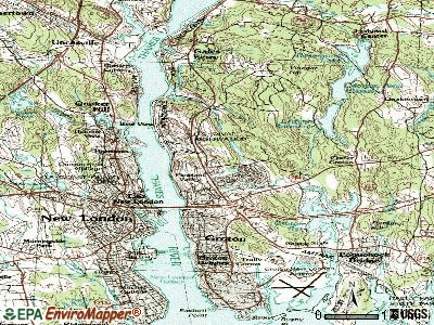 Conning Towers-Nautilus Park topographic map