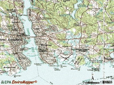 Long Hill topographic map