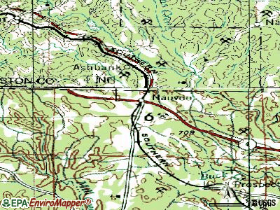 Nauvoo topographic map