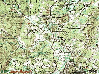 Salmon Brook topographic map