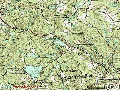 Terramuggus topographic map