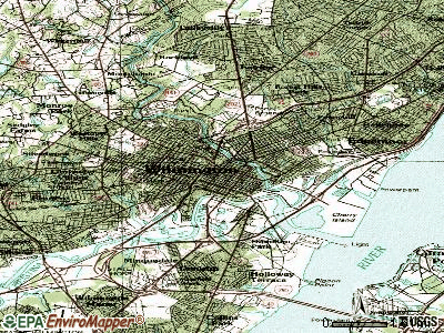 Wilmington topographic map
