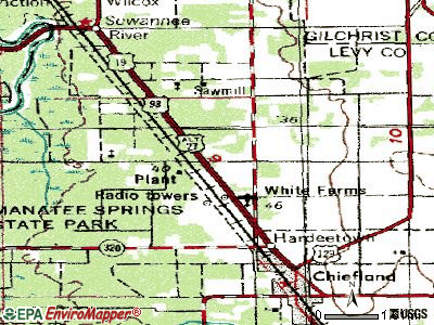 Andrews topographic map