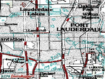 Boulevard Gardens topographic map