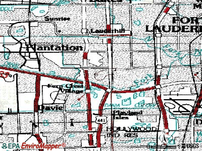 Broadview Park topographic map