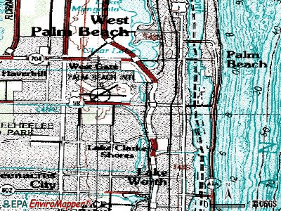 Cloud Lake topographic map