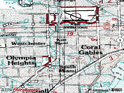 Coral Terrace topographic map