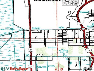 Country Estates topographic map