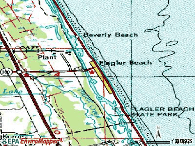 Florida City topographic map
