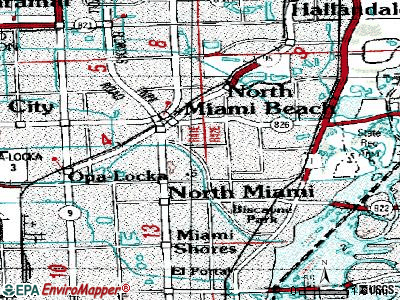 Golden Glades topographic map