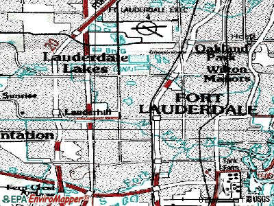 Golden Heights topographic map