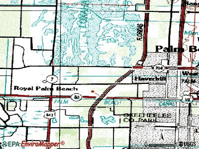Golden Lakes topographic map