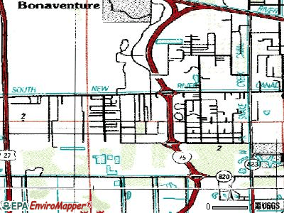 Green Meadow topographic map