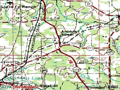 La Crosse topographic map