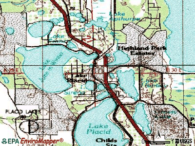 lake placid florida map