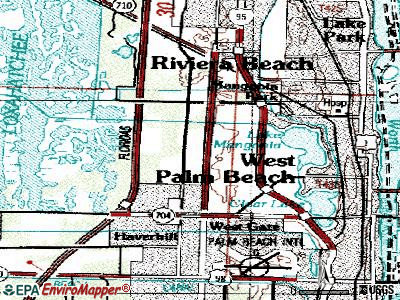 Lakeside Green topographic map