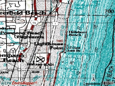 Loch Lomond topographic map