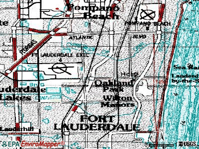 North Andrews Gardens topographic map