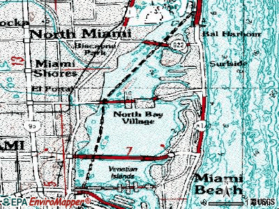 North Brooksville topographic map