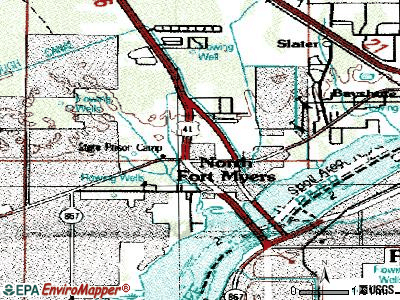 Palmona Park topographic map
