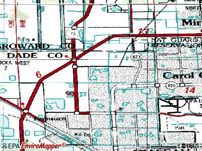 Palm Springs North topographic map