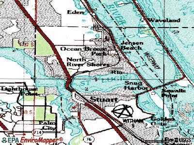 Rock Island topographic map
