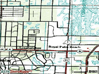 Royal Palm Beach topographic map