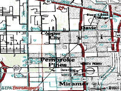 Royal Palm Ranches topographic map