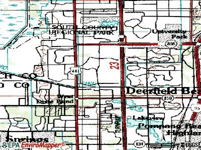 Sandalfoot Cove topographic map